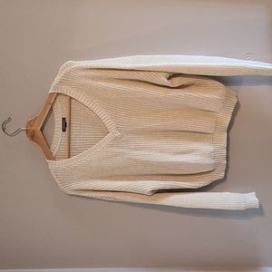 Wild Fable Knitted V-Neck Sweater